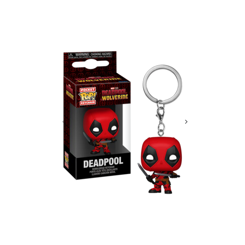PORTE-CLE FIGURINE POCKET POP DEADPOOL - MARVEL