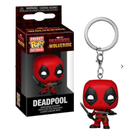 PORTE-CLE FIGURINE POCKET POP DEADPOOL - MARVEL