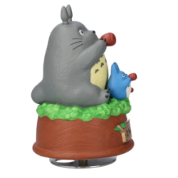 MON VOISIN TOTORO - Totoro joue de l'ocarina - Grande statue musicale