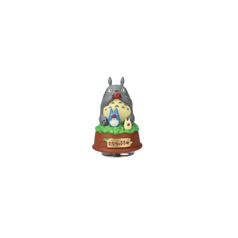 MON VOISIN TOTORO - Totoro joue de l'ocarina - Grande statue musicale