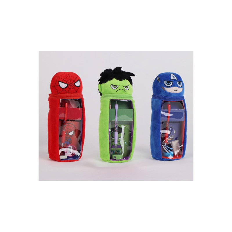 Blind box assortiment de trousse papeterie Marvel