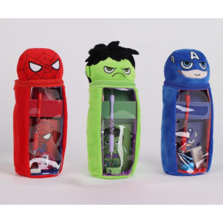Blind box assortiment de trousse papeterie Marvel