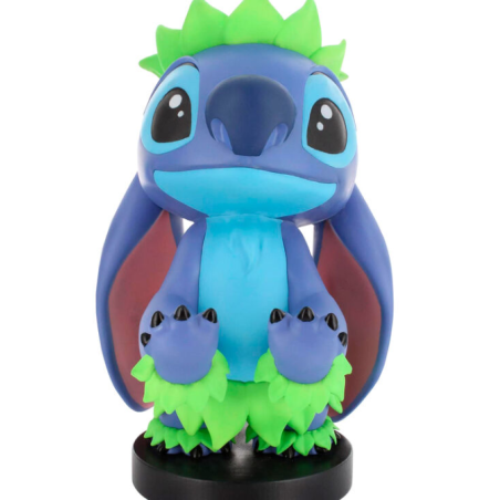 Support manette et téléphone Hula Stitch Disney 20 cm