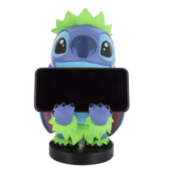 Support manette et téléphone Hula Stitch Disney 20 cm