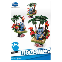 Figurine diorama PVC D-Stage Stitch 14 cm - Disney