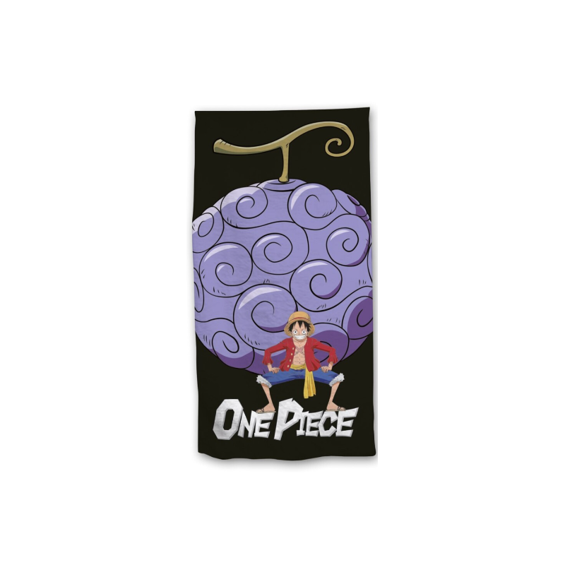 Serviette de Plage ONE PIECE - Luffy "Gomu Gomu No Mi"
