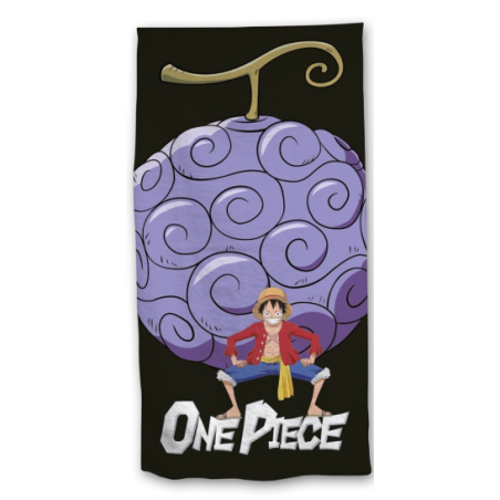 Serviette de Plage ONE PIECE - Luffy "Gomu Gomu No Mi"