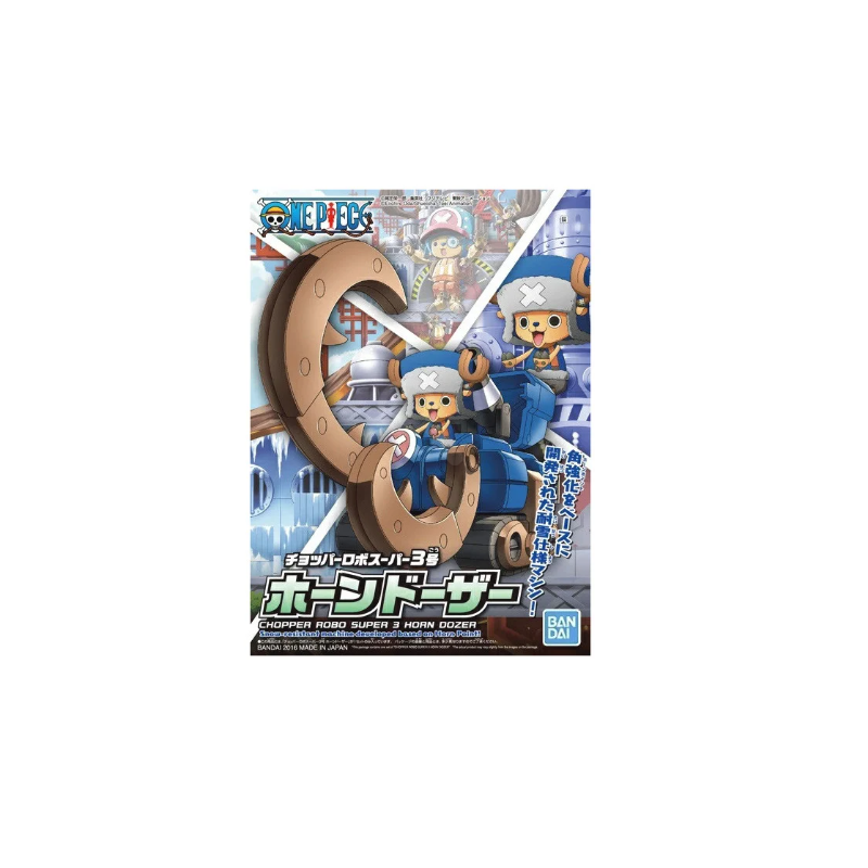 ONE PIECE - Model Kit ONE PIECE - Chopper Robo Super 3 Horn Dozer