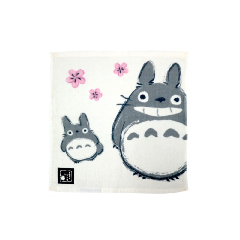 MON VOISIN TOTORO - Totoro Sakura - Mini Serviette Imabari