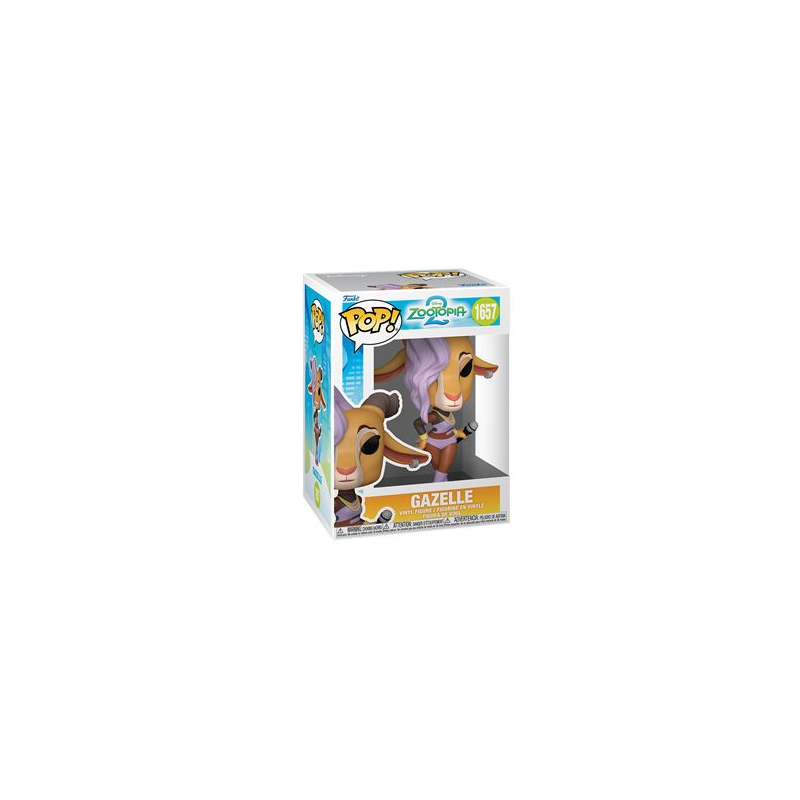 FIGURINE  POP Disney N° 1657 - Gazelle ZOOTOPIE 2