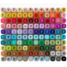 Marqueurs à alcool à double pointe - 120 couleurs KINGART