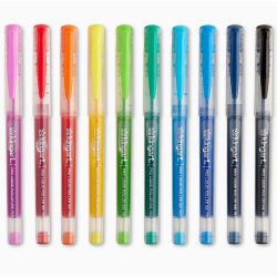 PACK DE 10 STYLOS EXTRA FIN KINGART