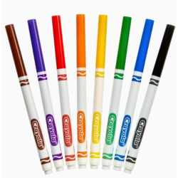 SET DE 8 FEUTRES CRAYOLA