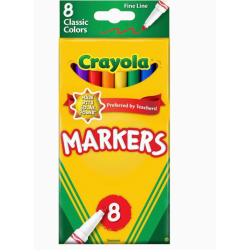 SET DE 8 FEUTRES CRAYOLA