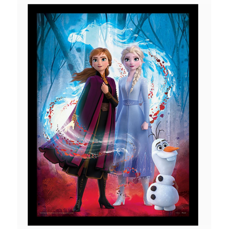 Affiche La Reine des neiges 2 Guilding spirit - Disney