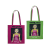 Sac fourre-tout rouge clair, vert clair The Squid Game