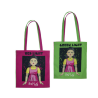 Sac fourre-tout rouge clair, vert clair The Squid Game