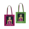 Sac fourre-tout rouge clair, vert clair The Squid Game