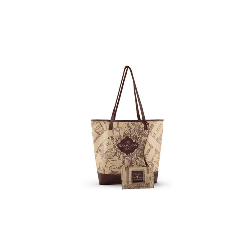 Harry Potter - Sac shopping & pochette Carte du Maraudeur
