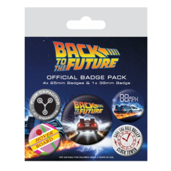 Pack de 5 badges Retour...
