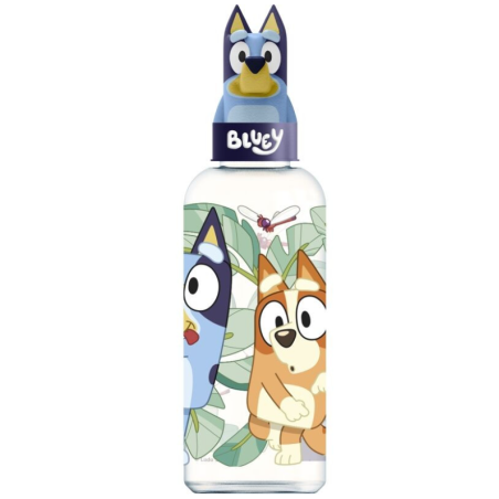 Bluey Bouteille avec figure 3D 560 ml