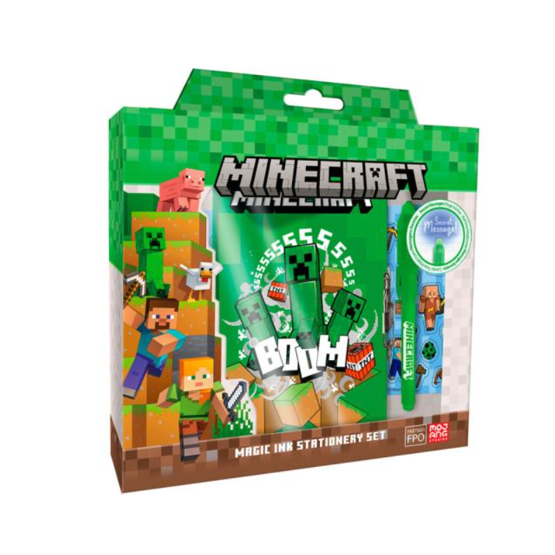 Journal à stylo magique Minecraft Licence pour enfants