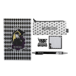 ENSEMBLE DE PAPETERIE MERCREDI ADAMS