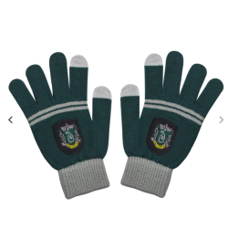 Set Enfant Gants Tactiles & Bonnet - Serpentard