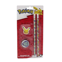 Set de papeterie 4 pièces Pokémon