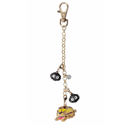 Chainette charms MON VOISIN TOTORO - Chatbus & Noiraude