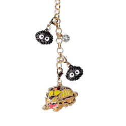 Chainette charms MON VOISIN TOTORO - Chatbus & Noiraude