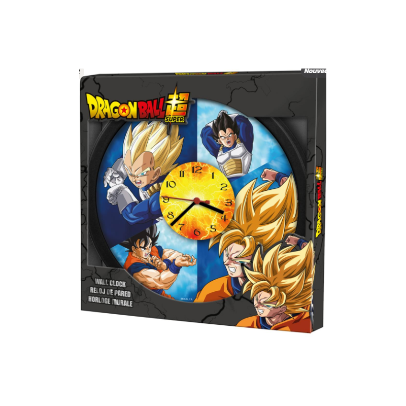 DRAGON BALL - Horloge Murale 25x25cm