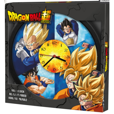 DRAGON BALL - Horloge Murale 25x25cm