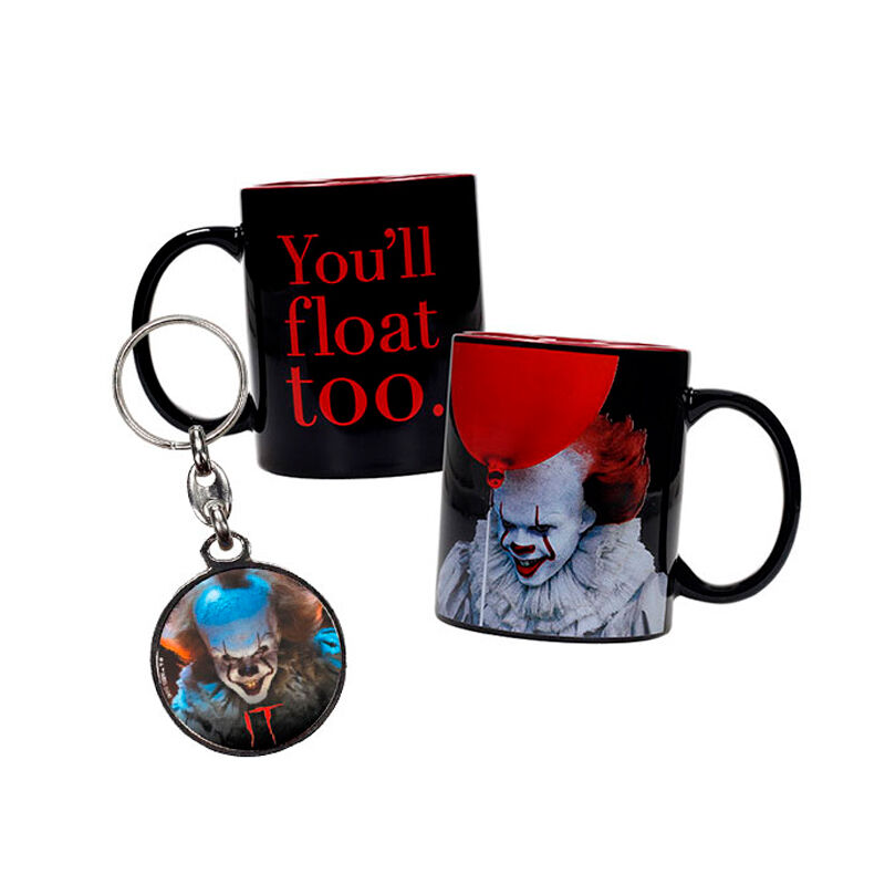 Mug  + Porte-clés en métal - Pennywise - It