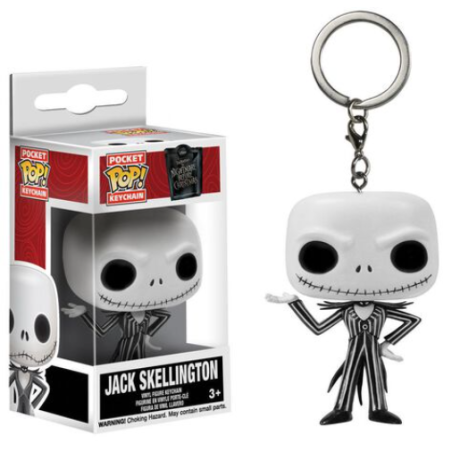 DISNEY  - PORTE-CLE FUNKO POP JACK SKELLINGTON