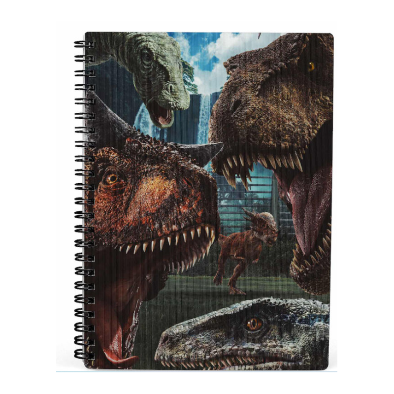 Carnet à effets 3D Jurassic World