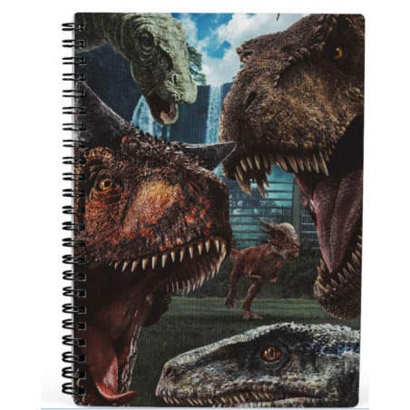 Carnet à effets 3D Jurassic World