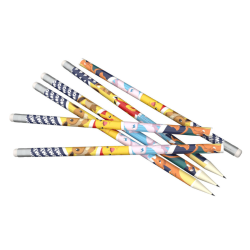Lot de 6 crayons Pokémon