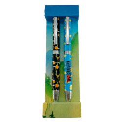DRAGON BALL - Set de 2 Stylos à Bille en Métal