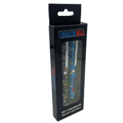 DRAGON BALL - Set de 2 Stylos à Bille en Métal