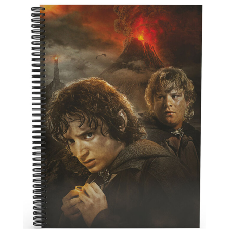 Carnet 3D Frodon et Sam Le Seigneur des Anneaux