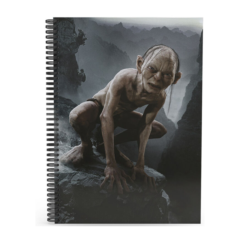 Carnet 3D Gollum Le Seigneur des Anneaux