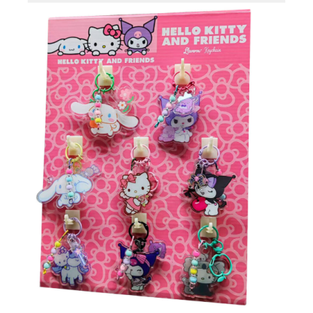 Blind bag porte clé Hello Kitty et ses amis