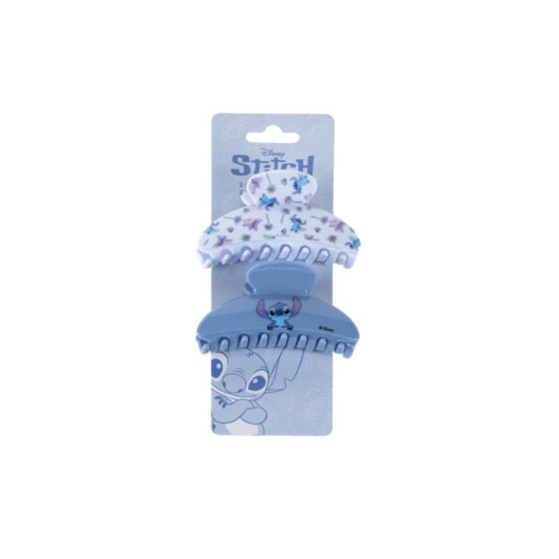 Lot de 2 pinces à cheveux Stitch - Disney