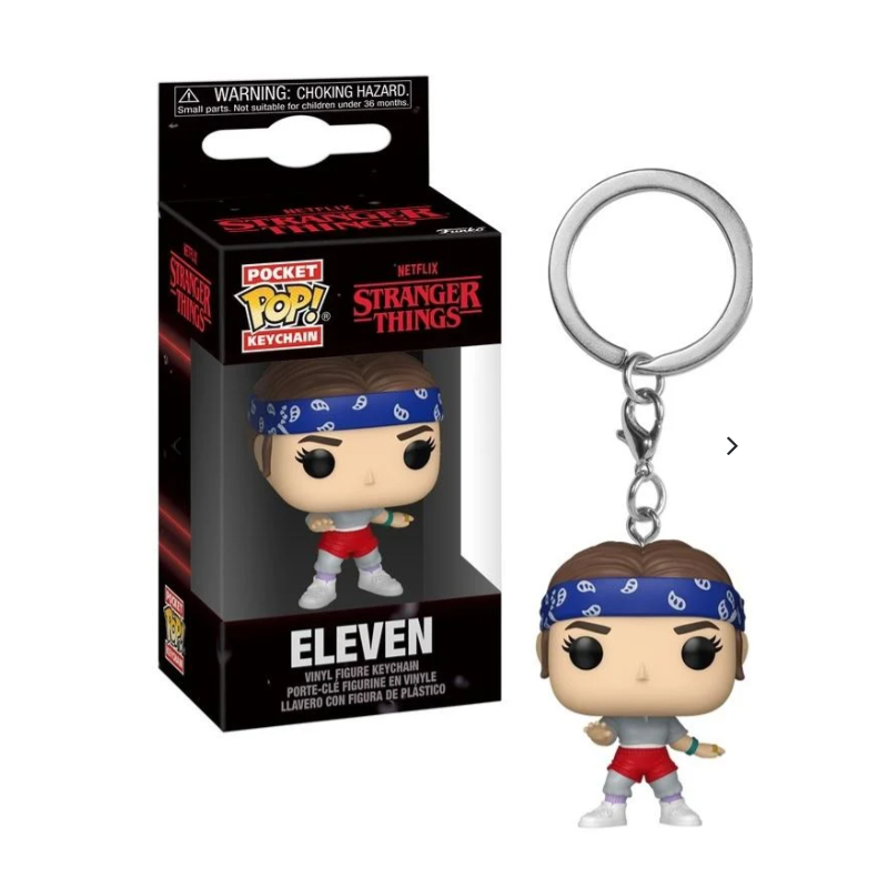 Figurine porte-clé Eleven bandeau- Stranger Things