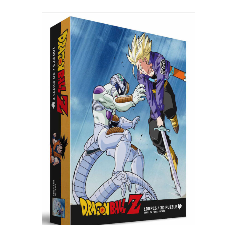 Puzzle 3D Trunks contre Freezer Dragon Ball Z (100 pièces)