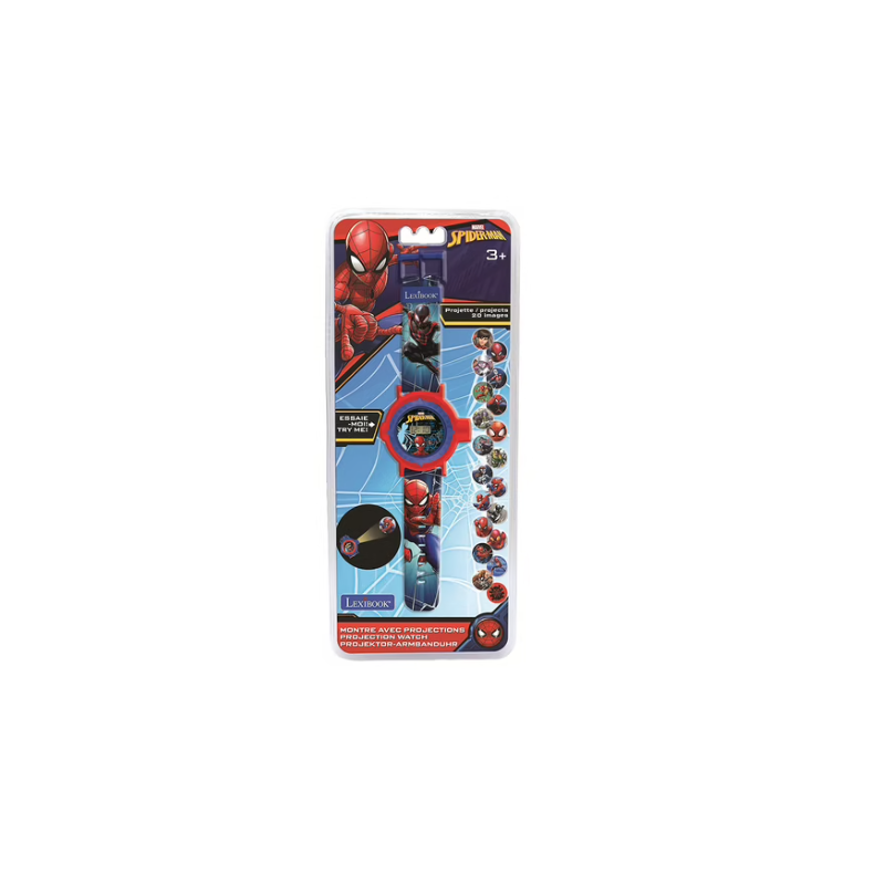 Montre digitale avec projection d'images Spiderman - Marvel