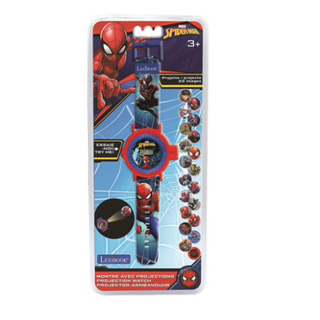 Montre digitale avec projection d'images Spiderman - Marvel