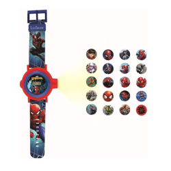 Montre digitale avec projection d'images Spiderman - Marvel
