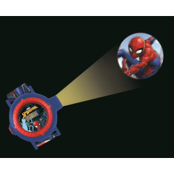 Montre digitale avec projection d'images Spiderman - Marvel